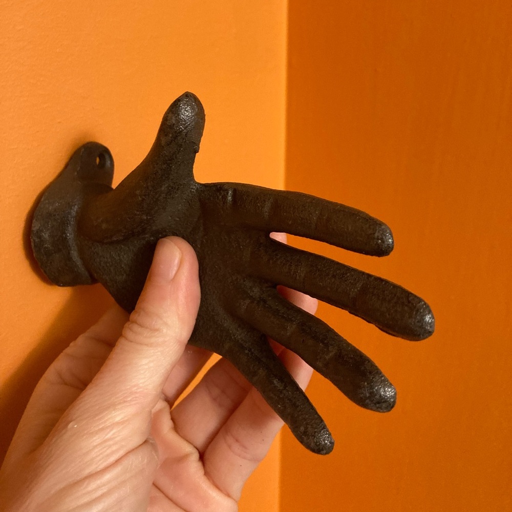 Cast Iron Hand Hook
